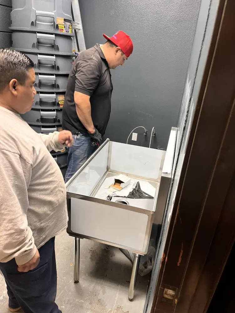 Commercial plumbing and sink installation in Glen Park